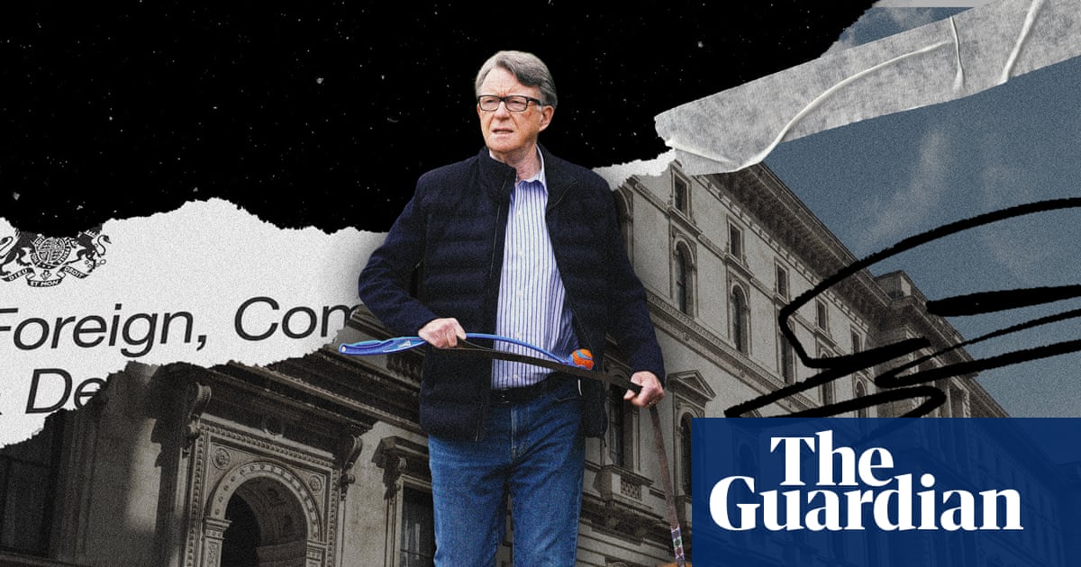 What happens during security vetting and why did Peter Mandelson fail his? | Peter Mandelson