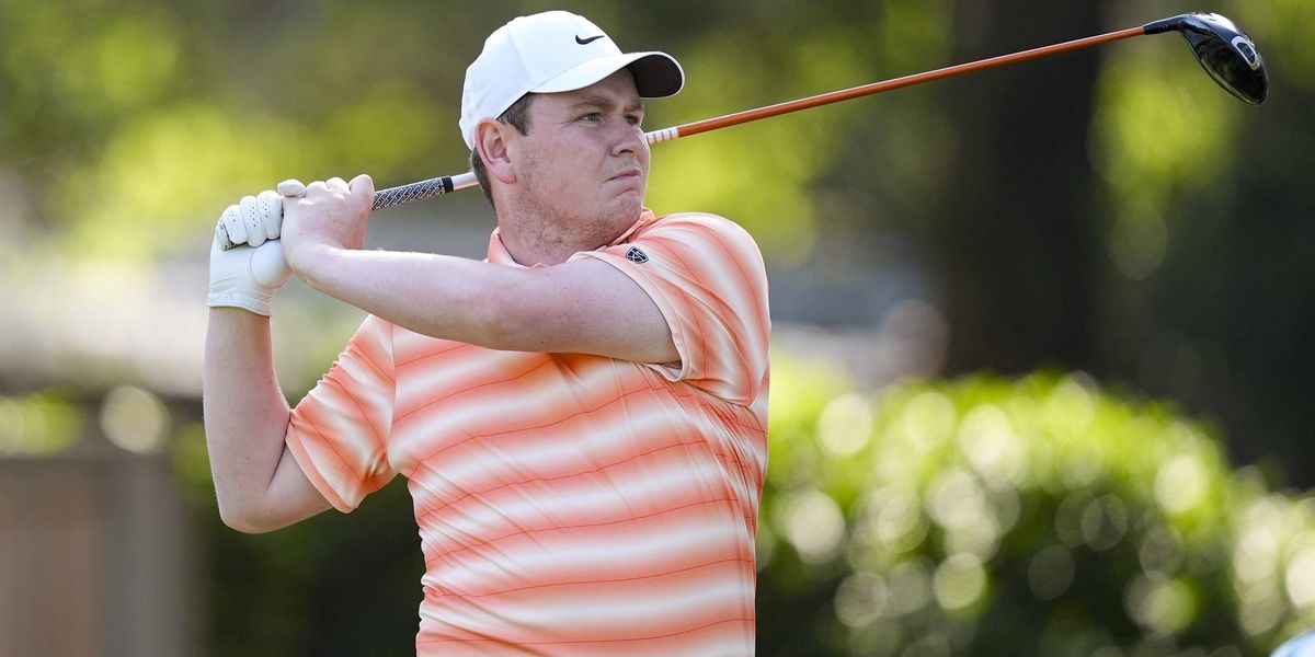 British golf star accused of vile Masters behaviour hits back at critics in first words since incident