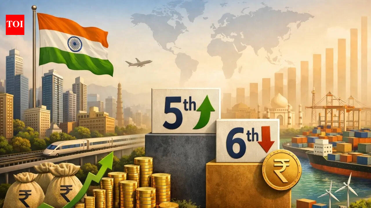 Explained: On way to 4th largest, how India slipped to 6th rank & what it means for 3rd largest economy dream