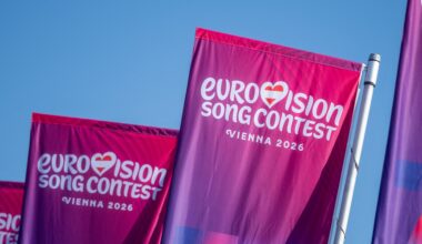 Flags of the 2026 Eurovision Song Contest