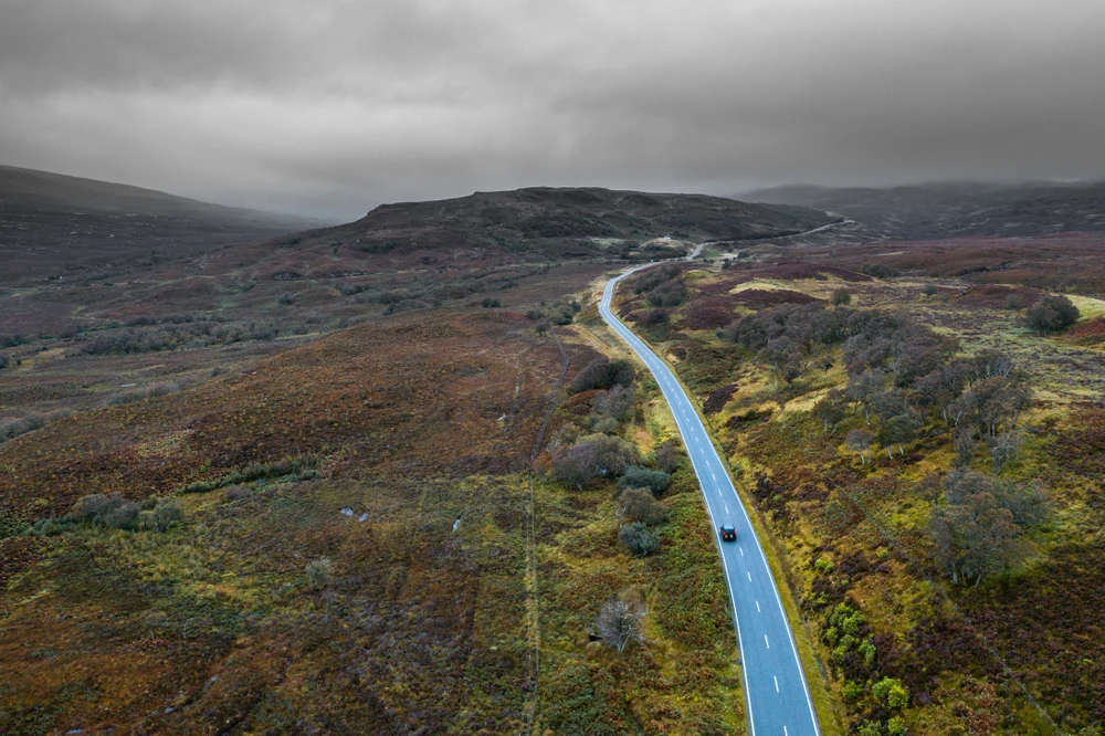NC500 in northwest Scotland