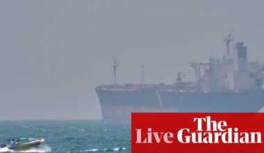 European stock markets fall and oil and gas prices jump as strait of Hormuz ‘chaos’ worries investors – business live | Business