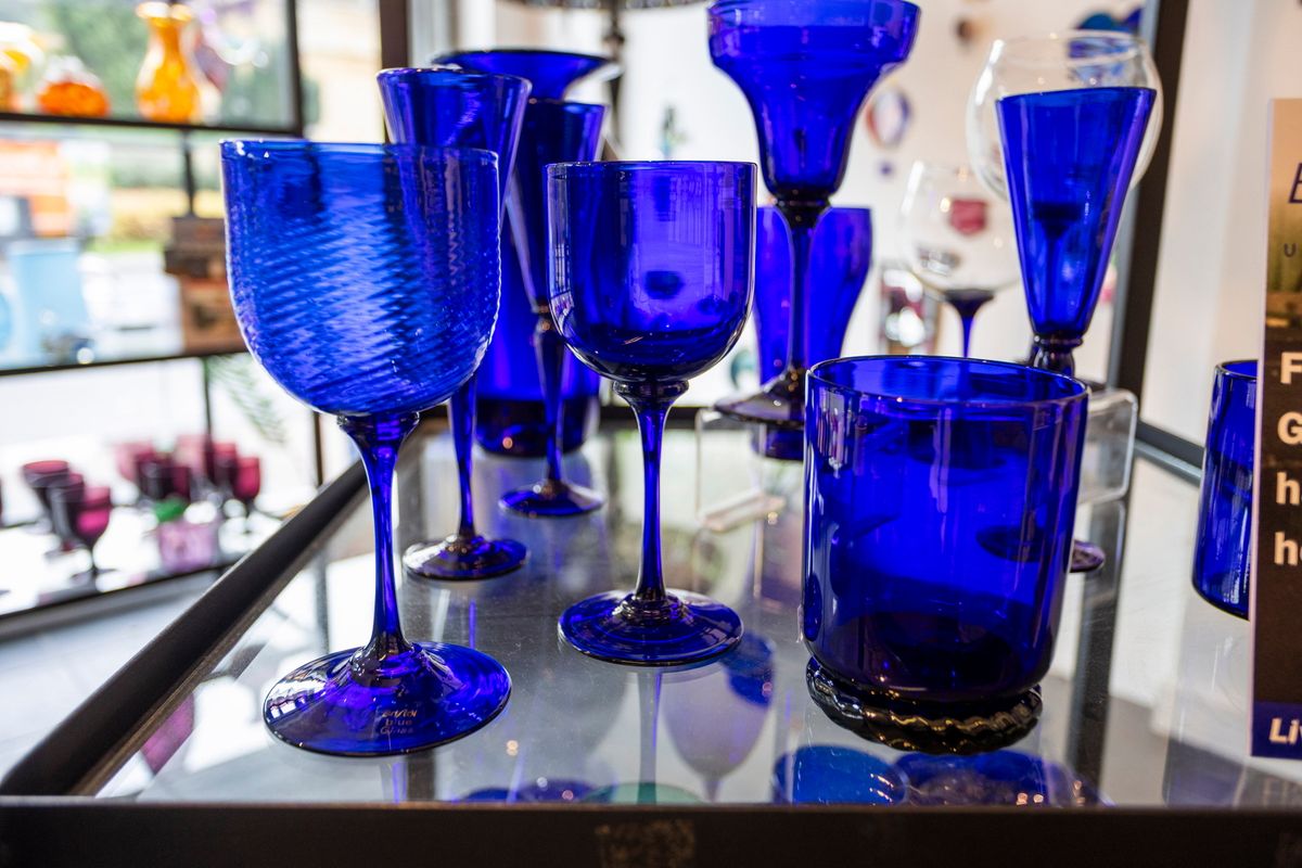The famous glassware has been made in the city since the 18th century