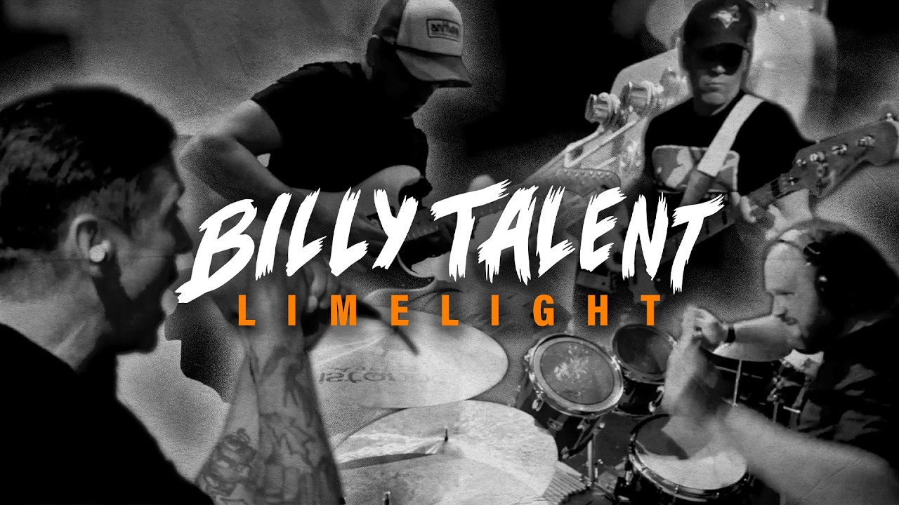 Billy Talent - Limelight (Rush Cover) [Official Music Video] - YouTube