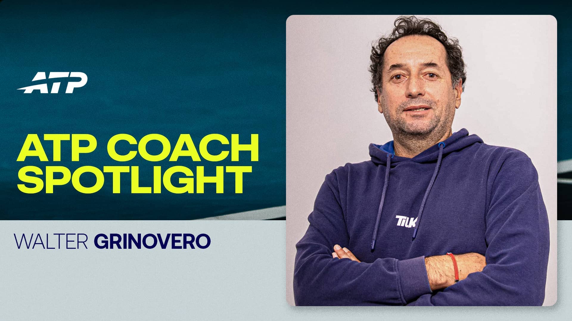 Walter Grinovero has coached Tomas Martin Etcheverry to his first ATP Tour title in Rio de Janeiro in February.