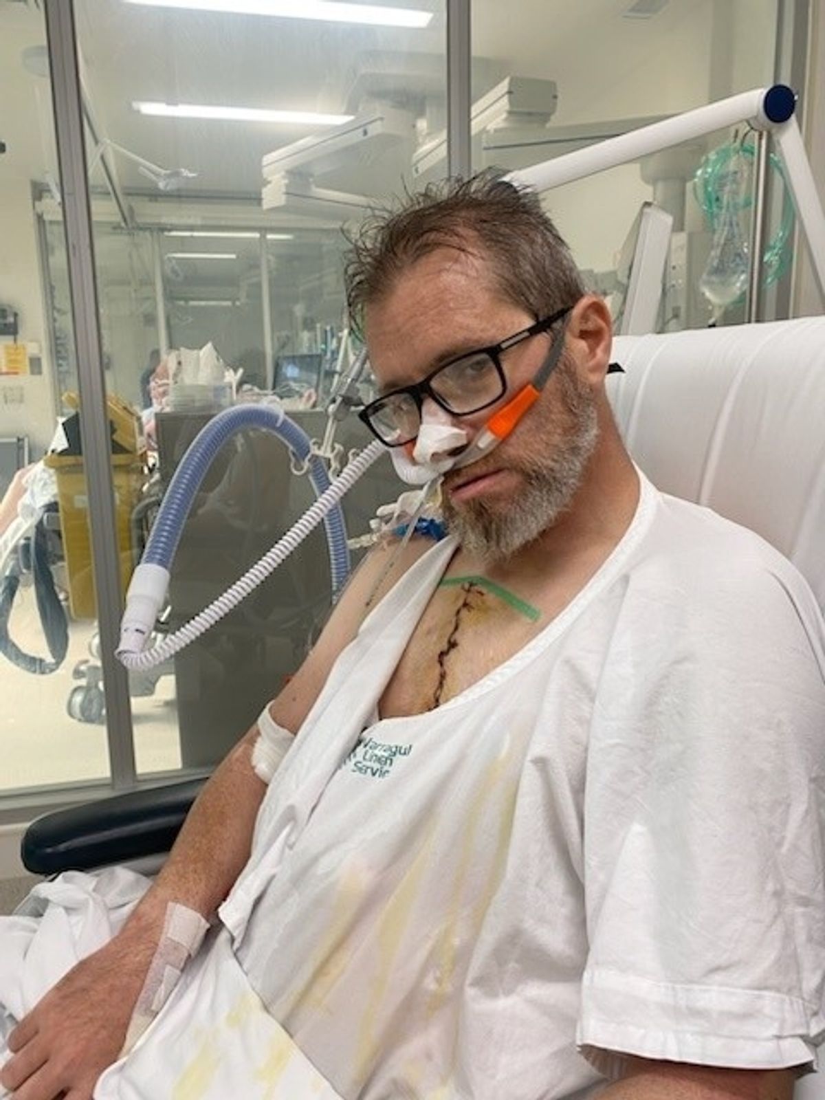 But the dad is now facing severe health challenges