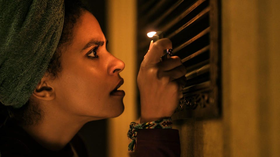 Zazie Beetz in "They Will Kill You."