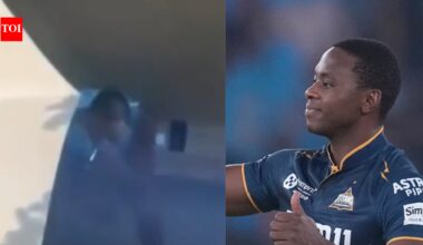 Kagiso Rabada: Gujarat Titans' Kagiso Rabada caught smoking in hotel premises - Watch | Cricket News