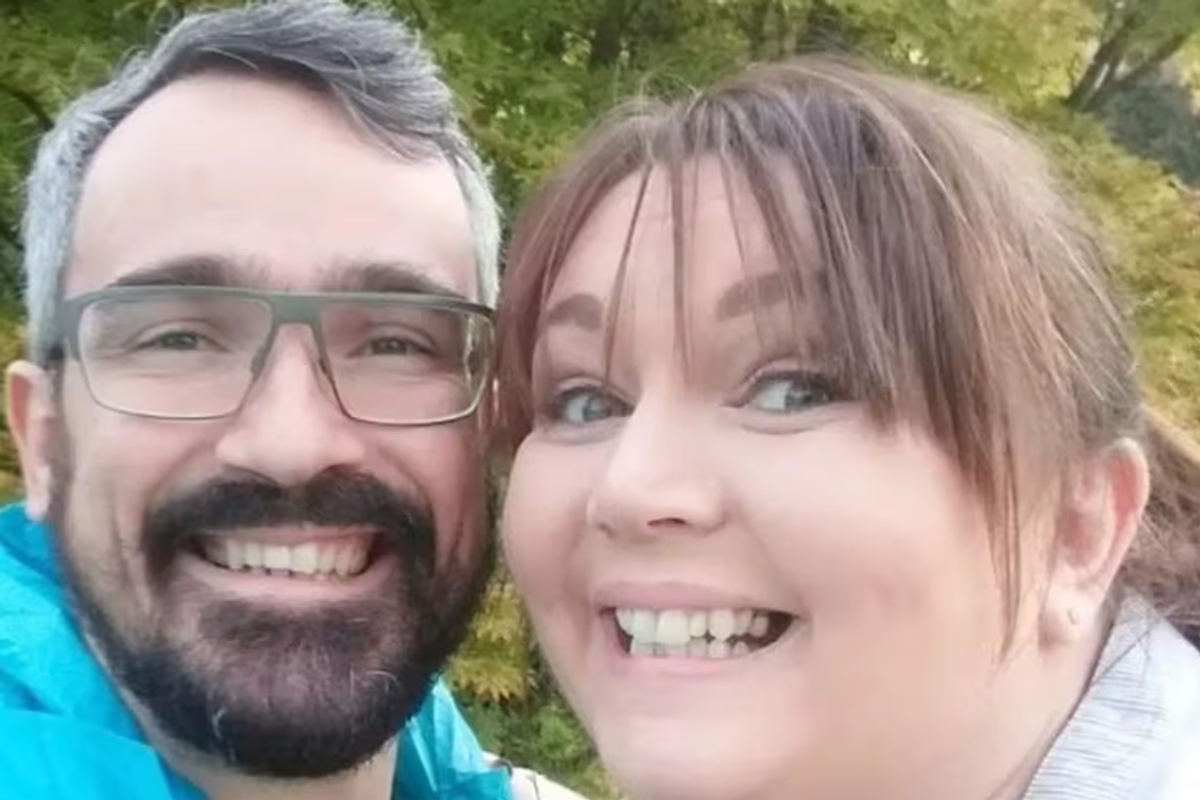 Sile Tankov cares for her husband, Stefan, who was diagnosed with dementia aged just 39