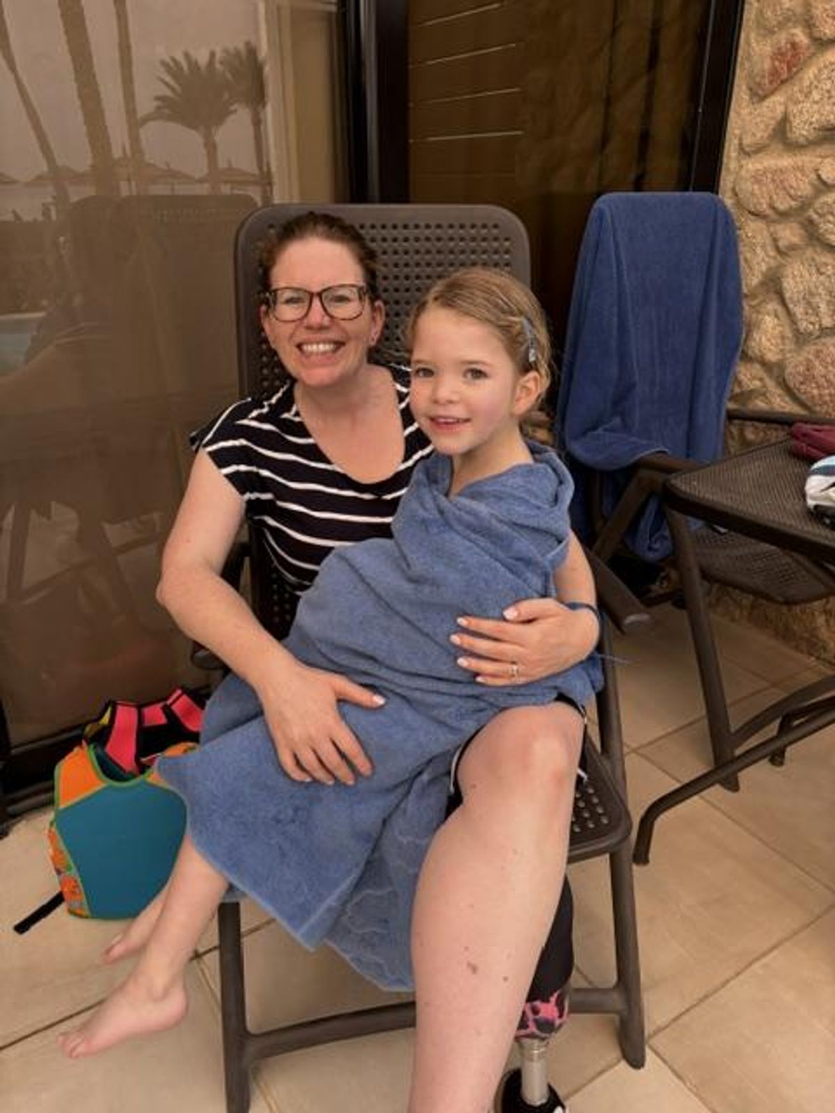 Christine and her daughter Chloe