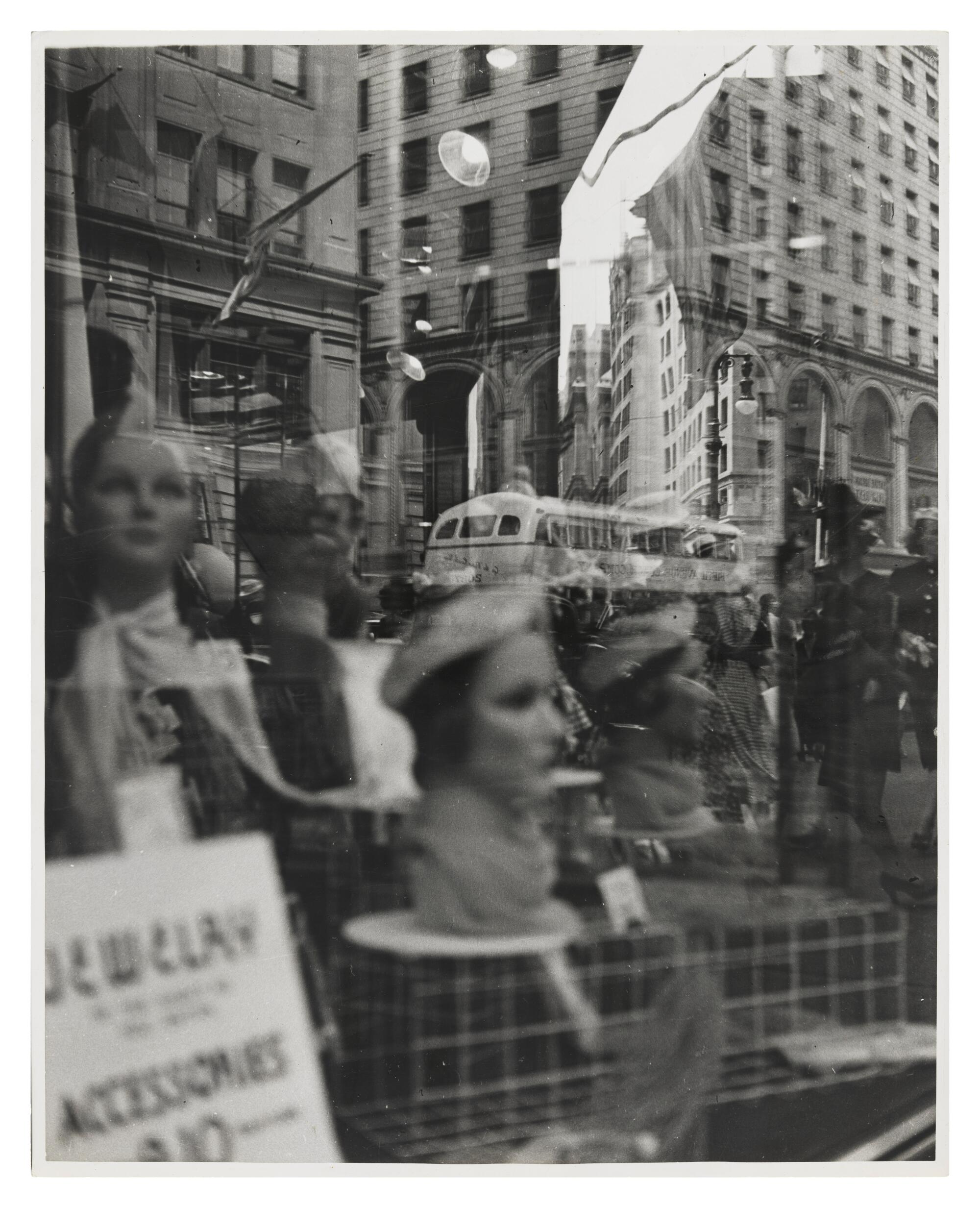 Lisette Model, "Window at 5th Avenue," 1940, Los Angeles County Museum of Art