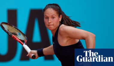 Daria Kasatkina sinks to 11-year ranking low after first-round defeat at Madrid Open | Tennis