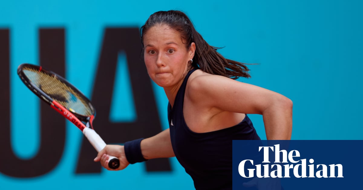 Daria Kasatkina sinks to 11-year ranking low after first-round defeat at Madrid Open | Tennis