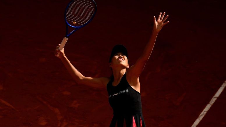 Tennis: China's Zhang Shuai into second round of Madrid Open