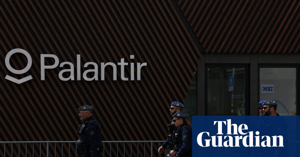 Thousands call on UK ministers to cut ties with US tech giant Palantir | Palantir