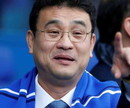 Sheffield Wednesday owner Dejphon Chansiri looks on