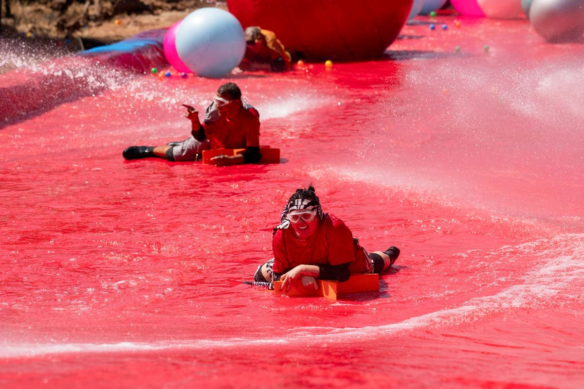 Scarlett on the Cyclone trial