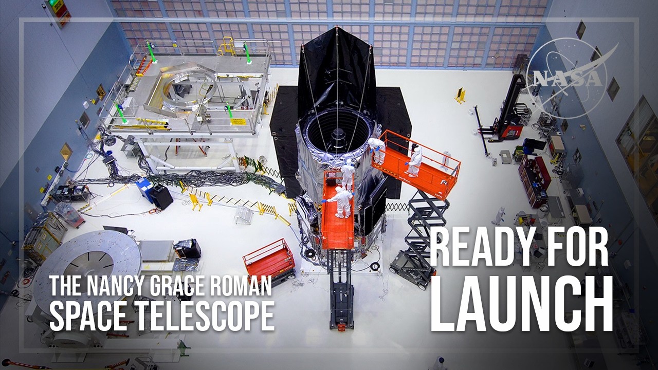 NASA's Roman Telescope Is Ready for Launch - YouTube
