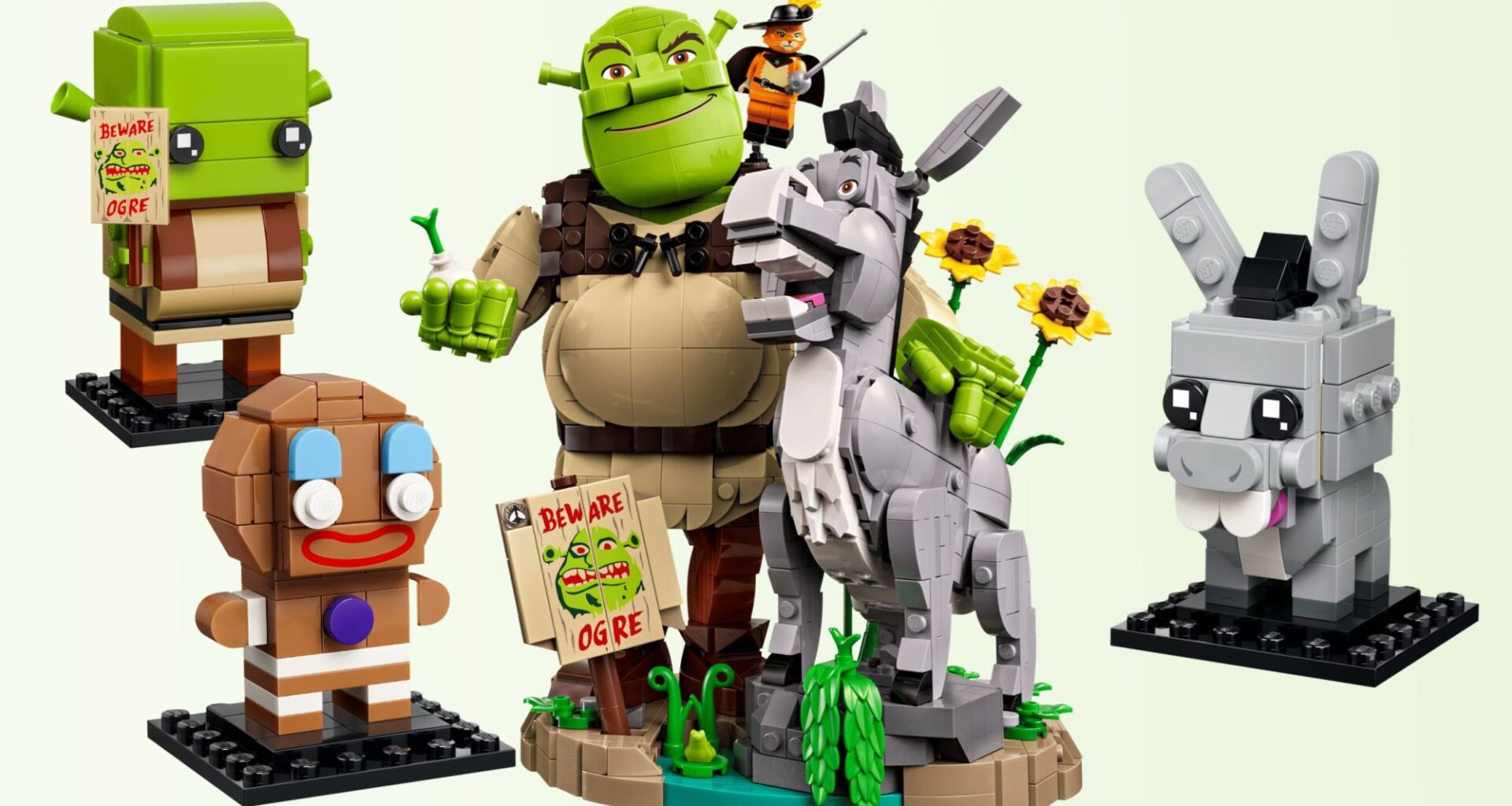 LEGO Reveals First-Ever Shrek Sets for the Franchise's 25th Anniversary