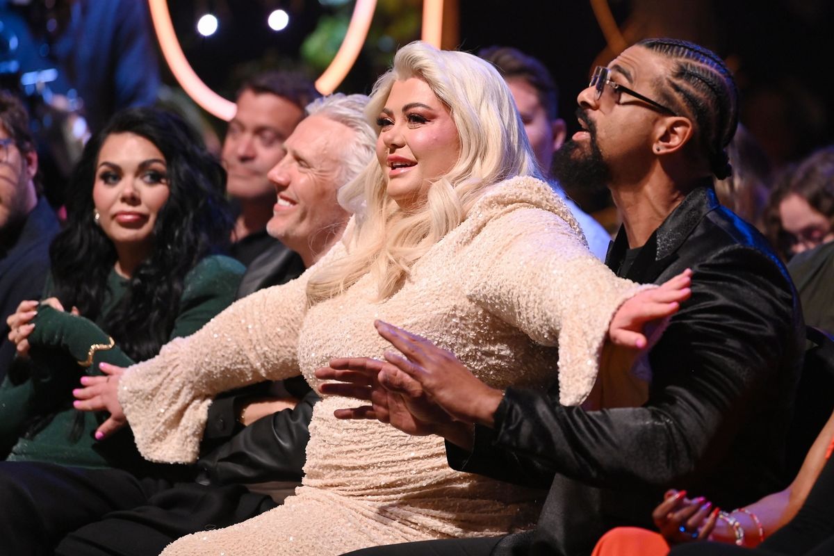 Gemma Collins tried to stop David speaking up