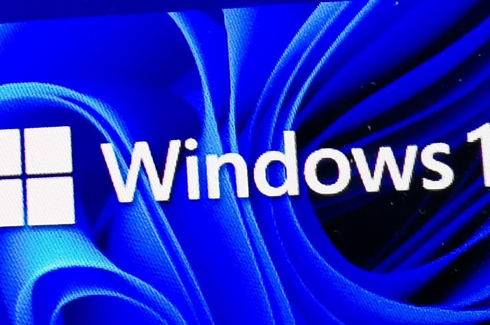 Windows laptop.
