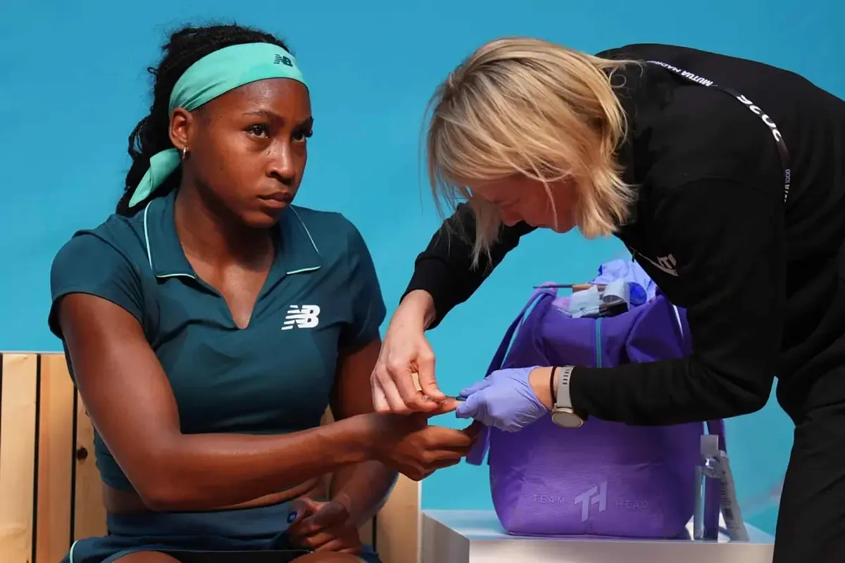 Coco Gauff survives virus that killed Iga Swiatek in Madrid: "There's something going around" - MARCA