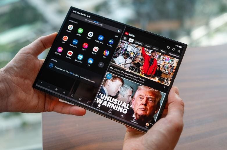 Samsung Galaxy Z TriFold Smartphone