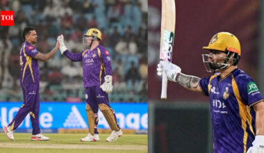 IPL 2026: Sunil Narine magic and Rinku Singh firepower seal Super Over heist for KKR | Cricket News