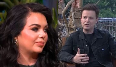 Scarlett Moffatt 'comforted by Dec Donnelly' as pregnant star broke down over ITV I'm A Celebrity chaos