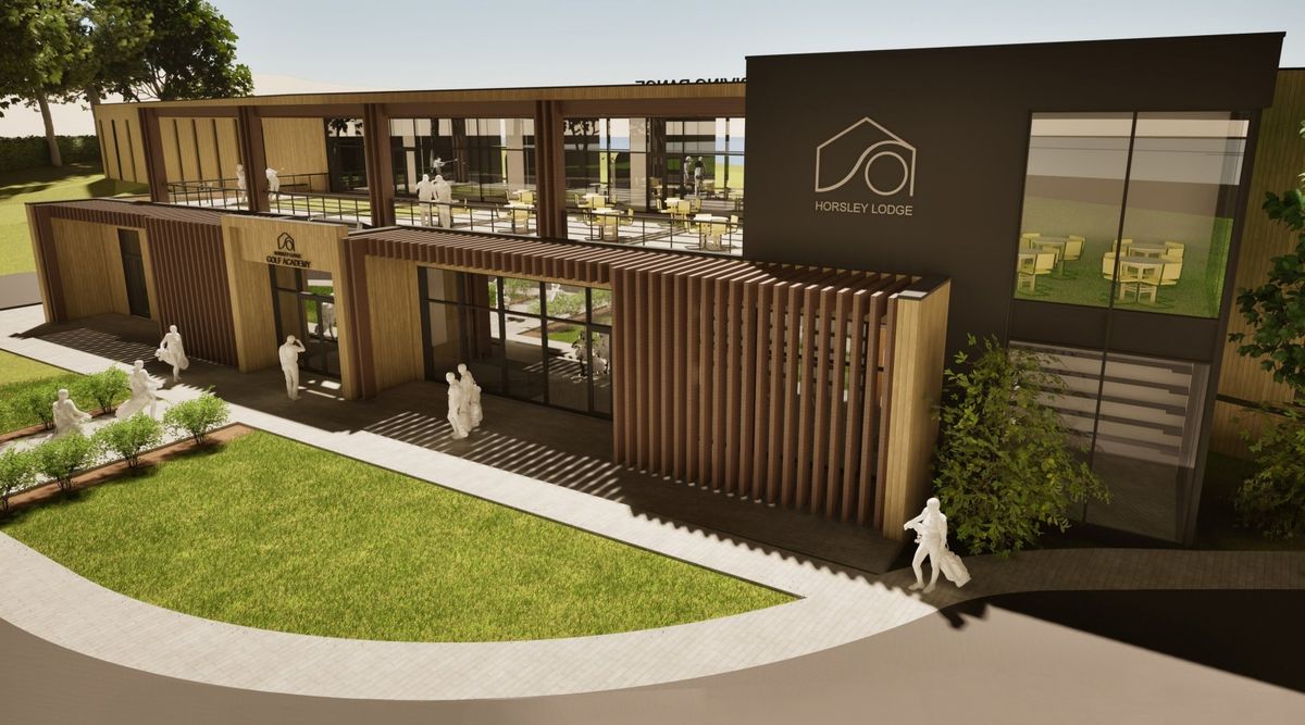 The proposed new facilities at Horsley Lodge Golf Club