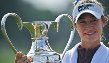 Nelly Korda won her third major title at the Chevron Championship