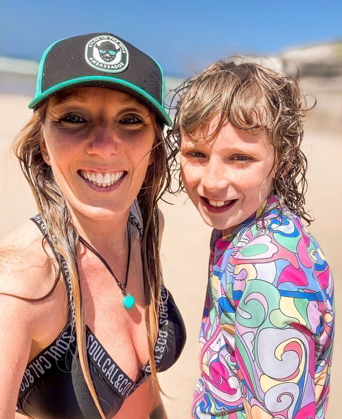 Saira Franklin with daughter Cali