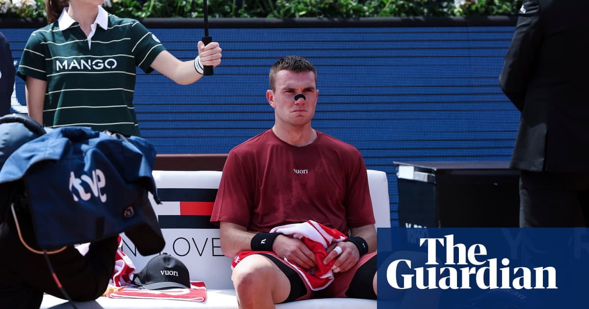 Britain’s Jack Draper to miss French Open with knee injury in latest setback | Jack Draper