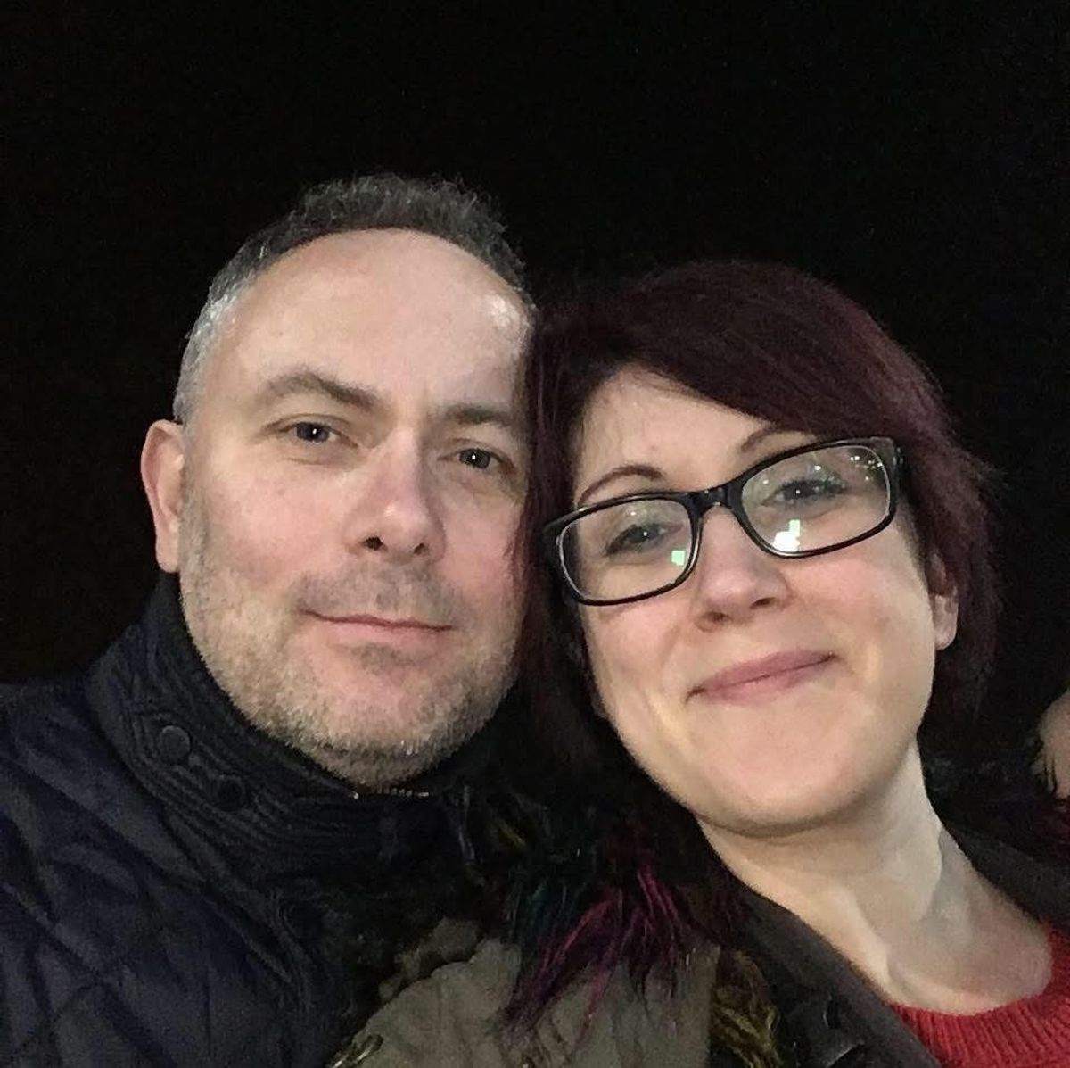 Jemma and Jon on a date night