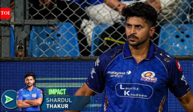 Shardul Thakur: IPL 2026 | Shardul Thakur: Impact sub without impact as Mumbai Indians’ call raises questions | Cricket News
