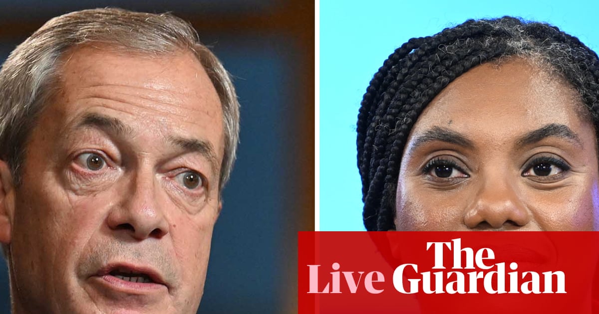 Farage’s £5m donation shows he is not ‘down to earth’, says Badenoch – UK politics live | Politics