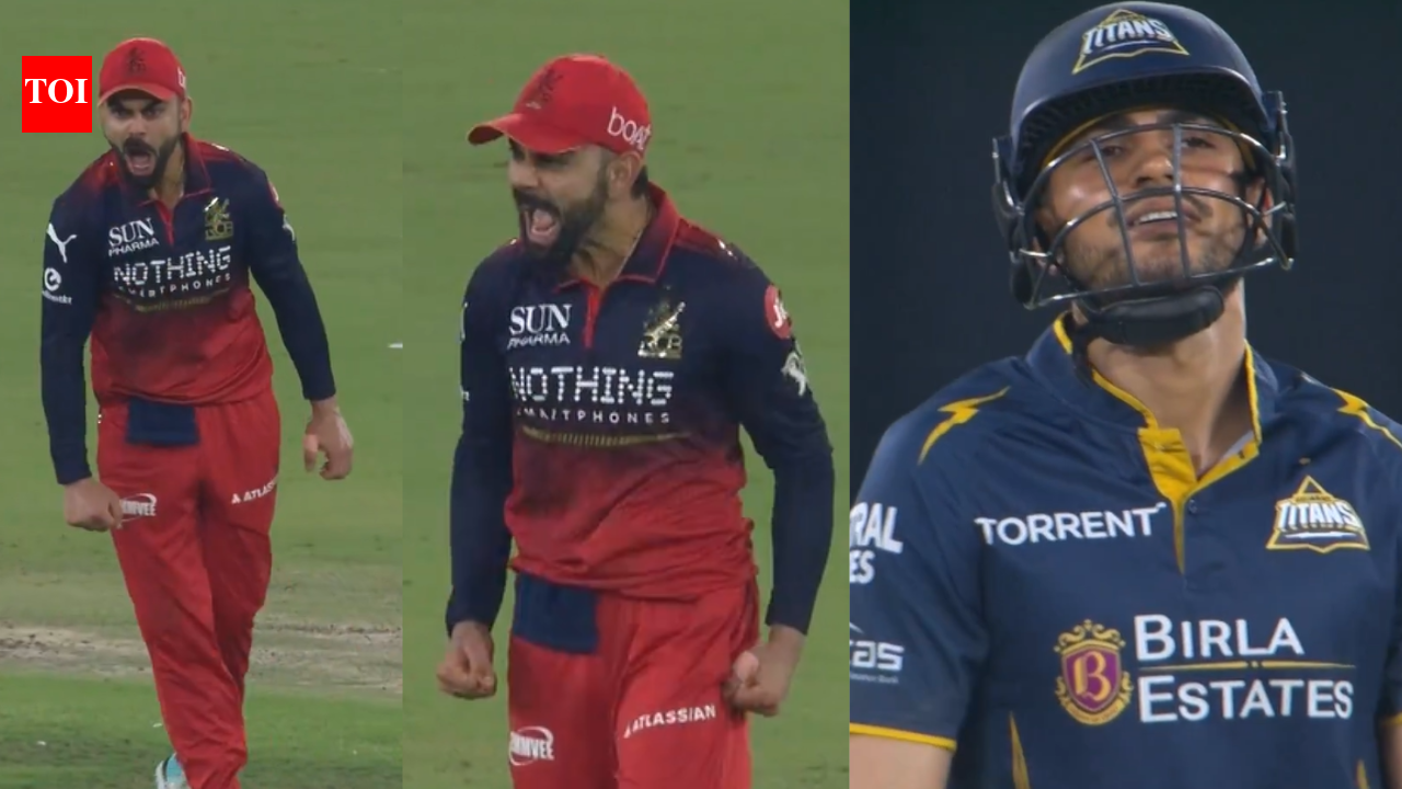 IPL 2026: Virat Kohli’s aggressive send-off to Shubman Gill goes viral - Watch | Cricket News