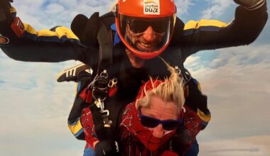Mary Bates, 82, to skydive in honour of son Spencer's memory
