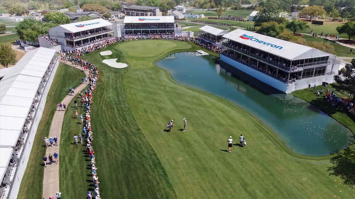 Rendering of the 18th hole redesign at Memorial Park