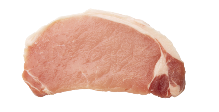 raw pork chop