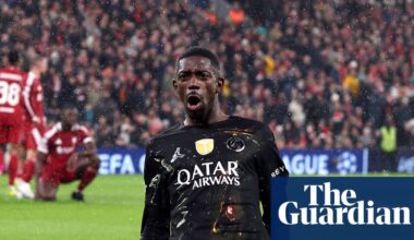 Dembélé delivers knockout double as PSG end Liverpool’s European dream | Champions League