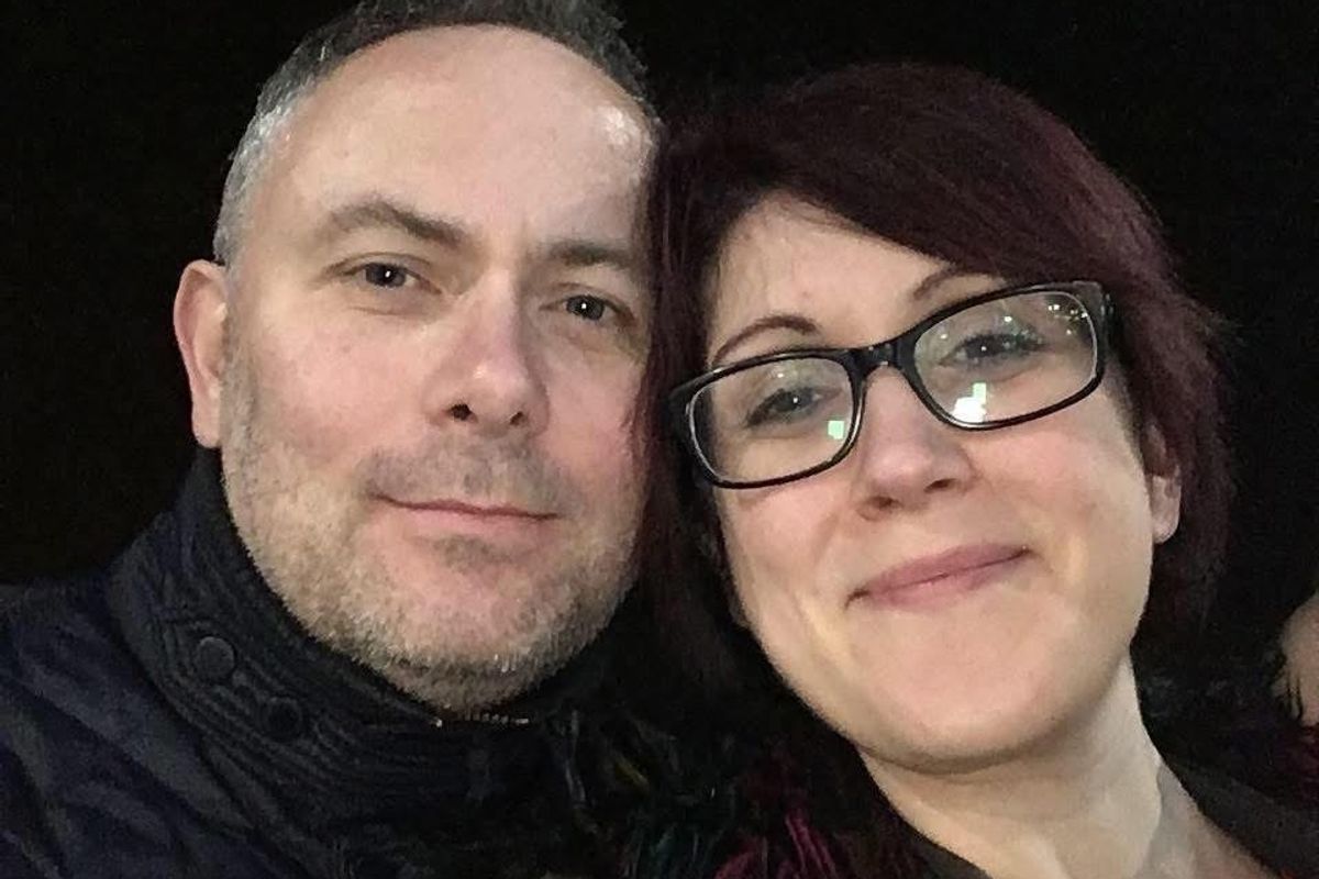 Jemma and Jon on a date night