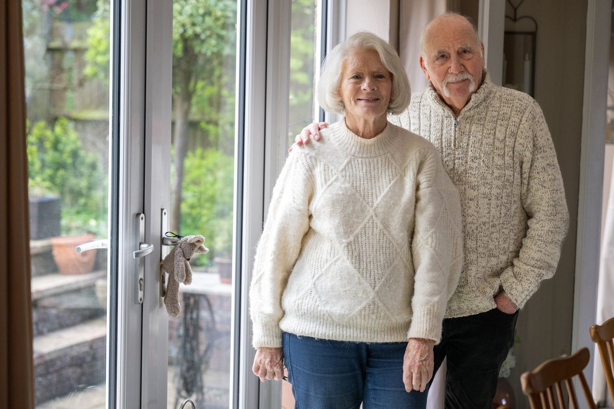 Residents Jim and Nicola Andy