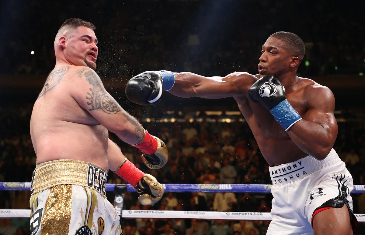 Andy Ruiz Jr believes one of his punches permanently damaged Anthony Joshua