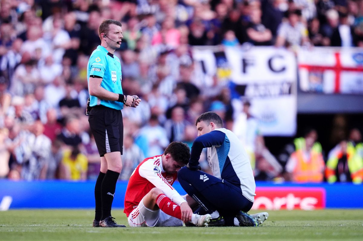 Kai Haverz receives treatment