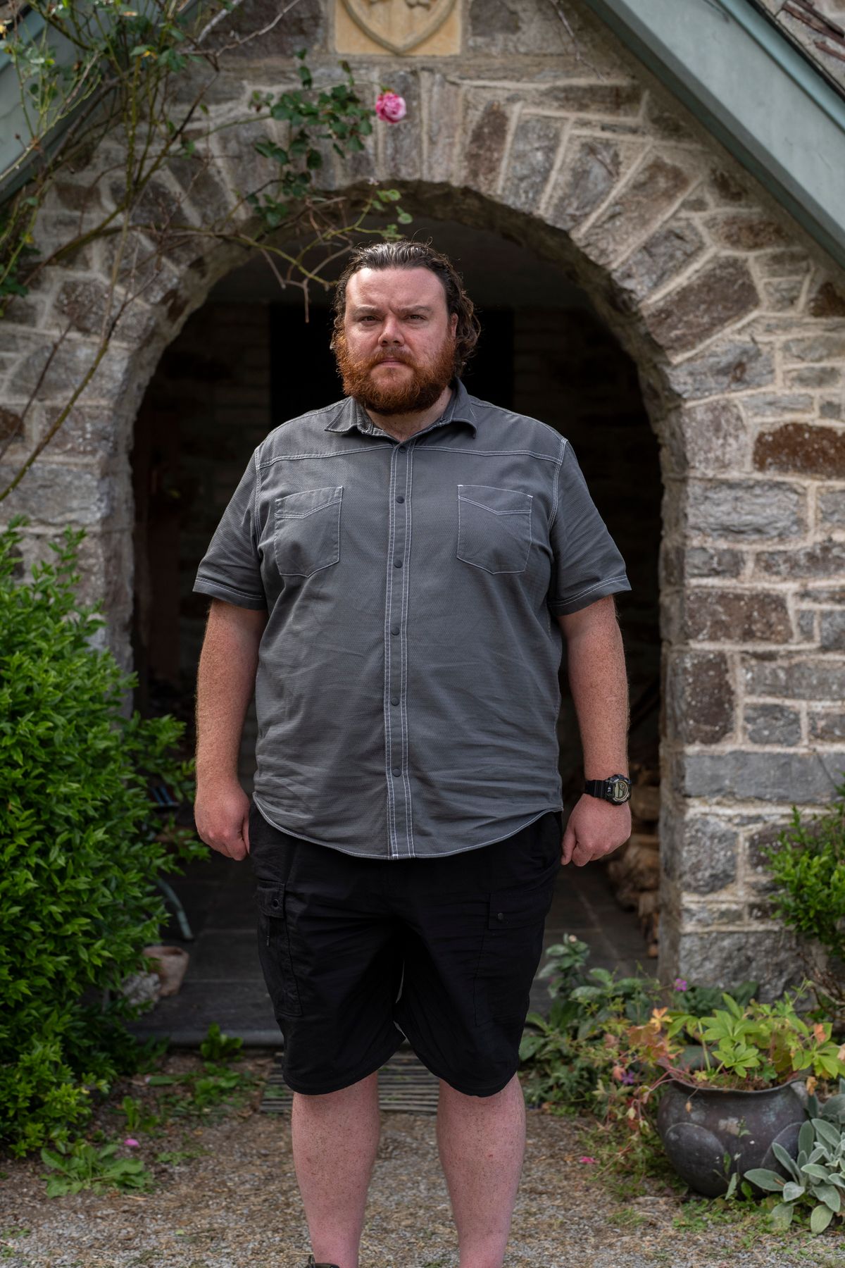 Turlough, 35, is playing newcomer Michael