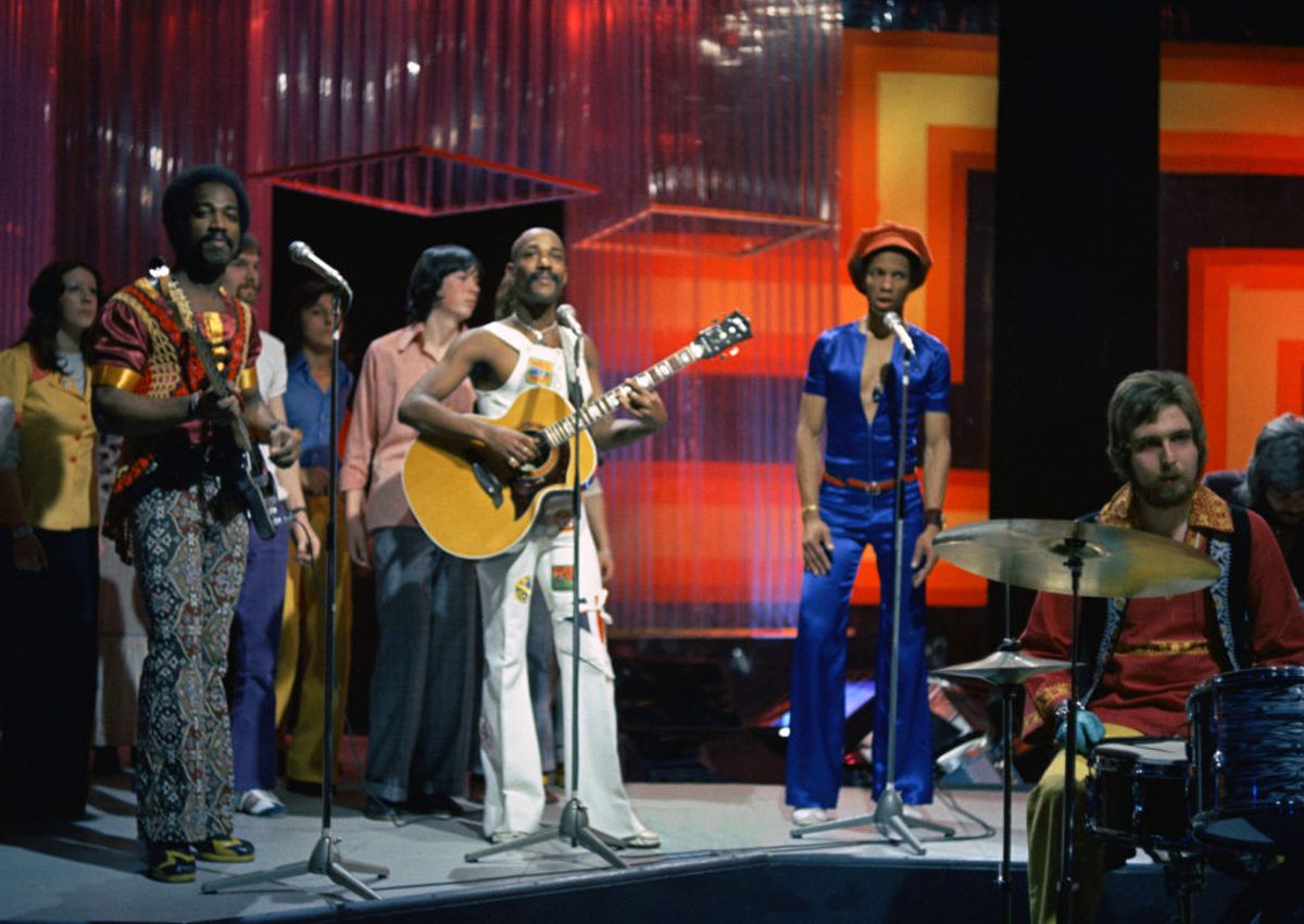 British group Hot Chocolate in November 1972. From left, Patrick Olive, singer Errol Brown, Tony Wilson and drummer Tony Connor.