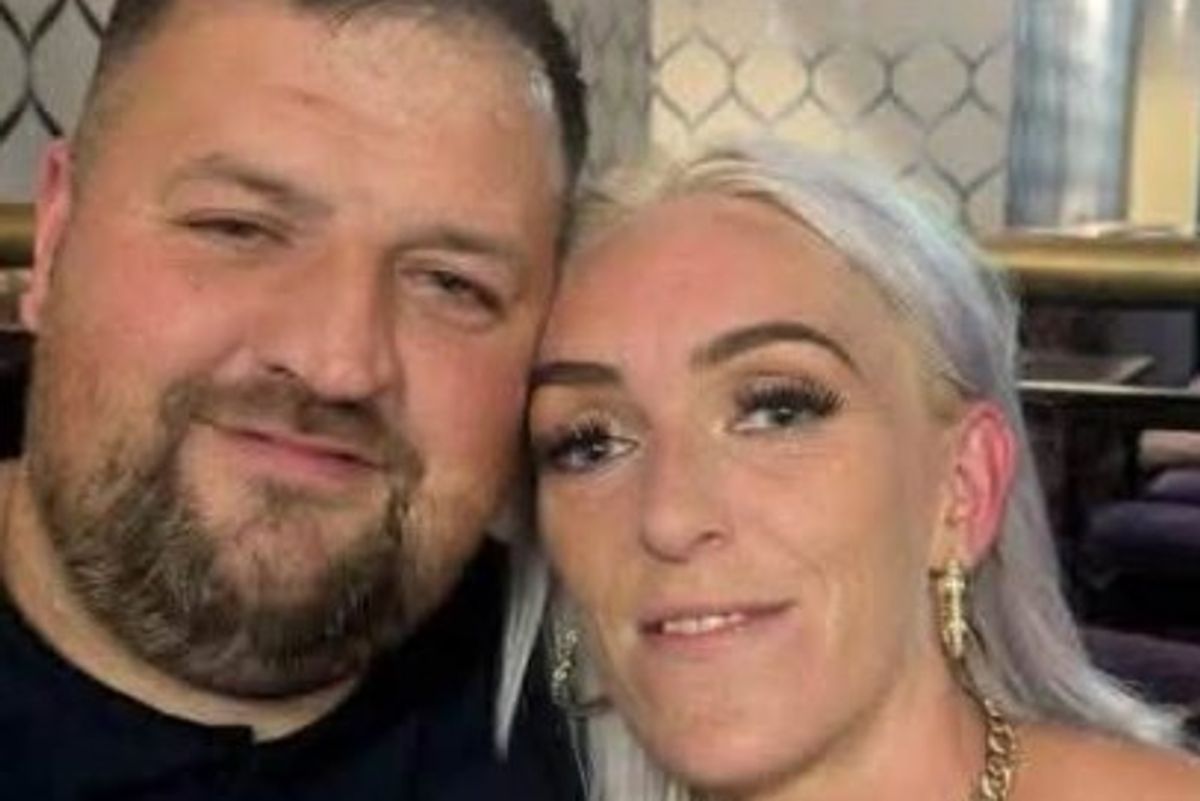 Danielle Green (right) and her partner Gareth Gwyer