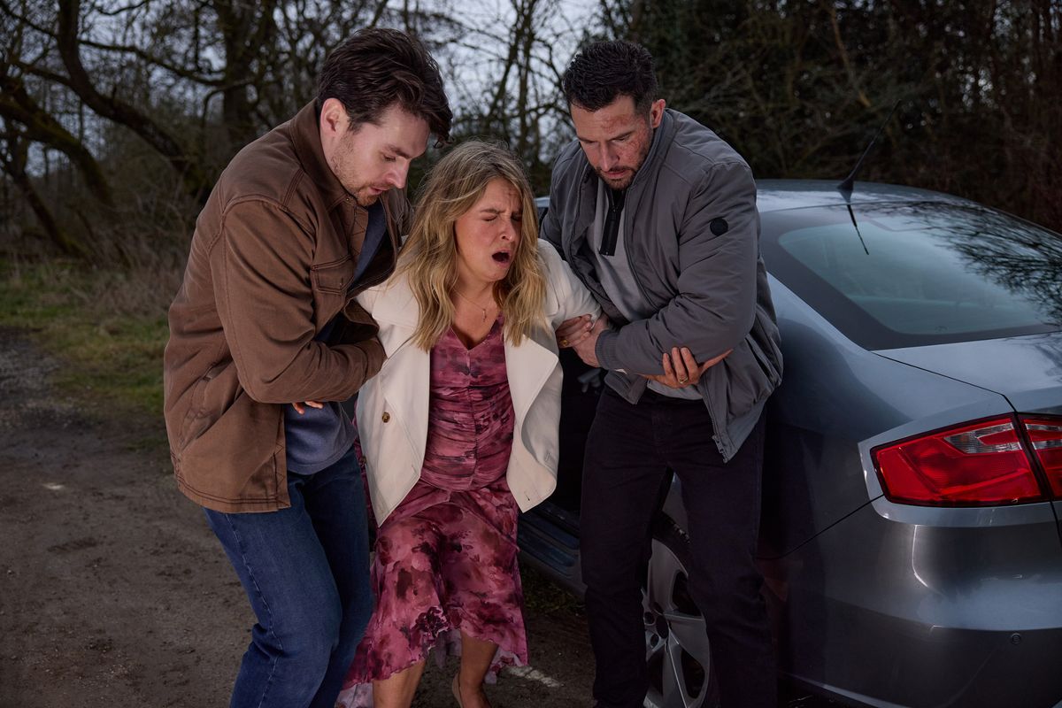 Charity’s waters break after her and Mack’s car breaks down