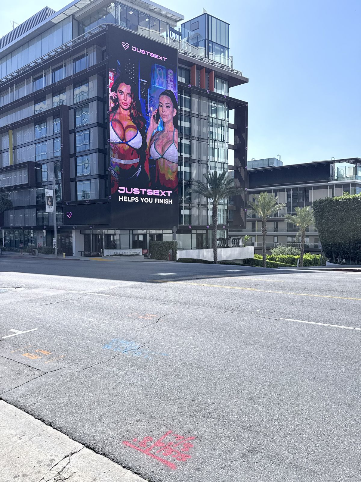 The eye-catching display has drawn criticism
